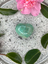 Load image into Gallery viewer, Small Amazonite Crystal Love Heart Carving 052