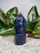 Load image into Gallery viewer, Calming Sodalite Crystal Tower Point