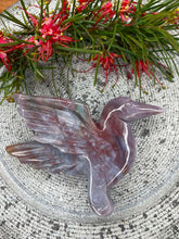 Load image into Gallery viewer, Stunning Kingfisher Ocean Jasper Crystal Carving