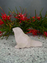 Load image into Gallery viewer, Rose Quartz Bird Crystal Carving