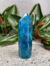 Load image into Gallery viewer, Stunning Blue Apatite Crystal Tower