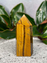 Load image into Gallery viewer, Lucky Tigers Eye Crystal Tower Point