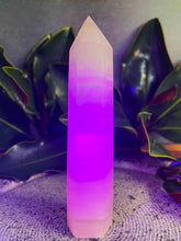 Load image into Gallery viewer, Stunning Pink Calcite Crystal Tower Point