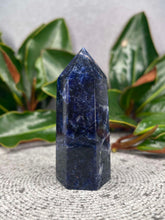 Load image into Gallery viewer, Calming Sodalite Crystal Tower Point