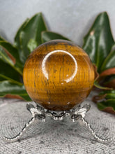Load image into Gallery viewer, Stunning Tiger's Eye Crystal Sphere