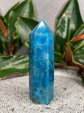 Load image into Gallery viewer, Stunning Blue Apatite Crystal Tower