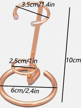 Load image into Gallery viewer, Crystal Metal Wand Stand – Gold or Rose Gold