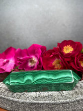 Load image into Gallery viewer, Beautiful Natural Malachite Double Terminator Crystal Point