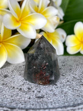 Load image into Gallery viewer, Stunning Garden Quartz Lodolite Crystal Tower Point