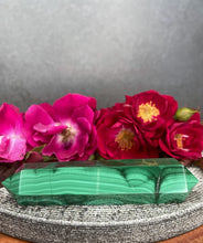 Load image into Gallery viewer, Natural Malachite Double Terminator Crystal Point