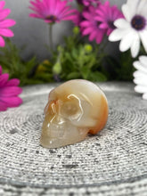 Load image into Gallery viewer, Carnelian Agate Crystal Skull Carving