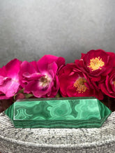 Load image into Gallery viewer, Beautiful Natural Malachite Double Terminator Crystal Point