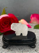 Load image into Gallery viewer, Clear Quartz Crystal Elephant Carving