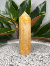 Load image into Gallery viewer, Empowerment Golden Healer Crystal Tower Point