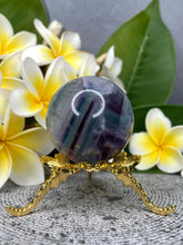 Load image into Gallery viewer, Breathtaking Rainbow Fluorite Crystal Sphere Ball