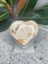 Load image into Gallery viewer, Amazing 8th Vein Ocean Jasper Crystal Heart Carving