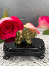 Load image into Gallery viewer, Unakite Crystal Elephant Carving