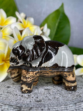 Load image into Gallery viewer, Picture Stone Jasper Crystal Elephant Carving