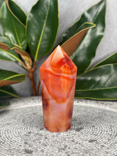 Load image into Gallery viewer, Gorgeous Carnelian Crystal Wand Point Tower