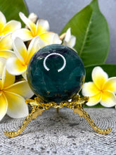Load image into Gallery viewer, Striking Rainbow Fluorite Crystal Sphere Ball