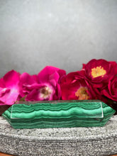 Load image into Gallery viewer, Beautiful Natural Malachite Double Terminator Crystal Point