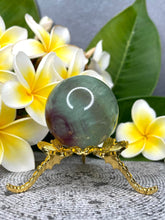Load image into Gallery viewer, Indulging Colorful Candy Fluorite Crystal Sphere Ball
