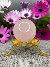 Load image into Gallery viewer, Beautiful Rose Quartz Crystal Sphere