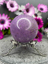 Load image into Gallery viewer, High Quality Atlantisite Purple Stichtite Serpentine Crystal Sphere