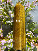 Load image into Gallery viewer, High Quality Natural Tiger Eye Crystal Tower Point