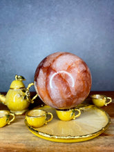 Load image into Gallery viewer, Stunning Fire Quartz Hematoid Crystal Sphere Ball