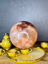 Load image into Gallery viewer, Stunning Fire Quartz Hematoid Crystal Sphere Orb