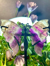 Load image into Gallery viewer, Beautiful Mini Fluorite Crystal Butterfly Wings
