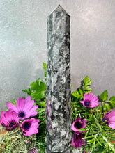 Load image into Gallery viewer, Wisdom Larvikite Crystal Tower Point