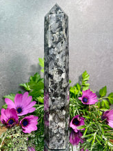 Load image into Gallery viewer, Magnificent Larvikite Crystal Tower Point
