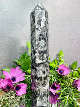 Load image into Gallery viewer, Magnificent Larvikite Crystal Tower Point