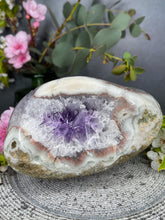 Load image into Gallery viewer, Stunning Amethyst Cluster Geode Freeform 1kg