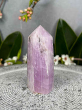 Load image into Gallery viewer, Balance Kunzite Crystal Tower Point