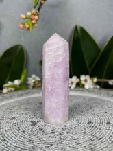 Load image into Gallery viewer, DISCOUNTED Kunzite Crystal Tower Point