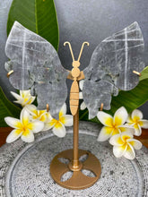 Load image into Gallery viewer, Stunning Labradorite Crystal Butterfly Wings Violet Flash