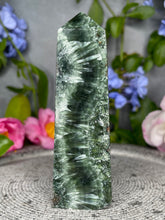 Load image into Gallery viewer, Renewal High Quality Seraphinite Crystal Tower Point
