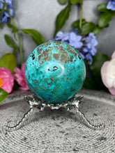 Load image into Gallery viewer, Shattuckite Chrysocolla Malachite Crystal Sphere