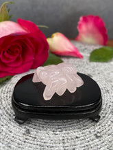 Load image into Gallery viewer, Rose Quartz Huntsman Spider Crystal Carving