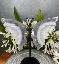 Load image into Gallery viewer, Stunning Agate Butterfly Wings Crystal Carving