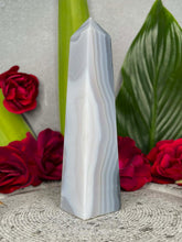 Load image into Gallery viewer, Beautiful Agate Crystal Tower Point