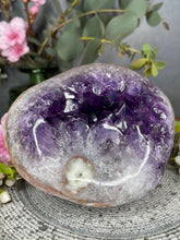Load image into Gallery viewer, Stunning Amethyst Cluster Geode Freeform 1kg