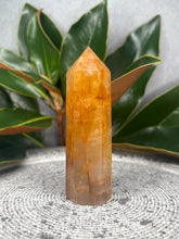Load image into Gallery viewer, Radiant Golden Healer Crystal Tower Point