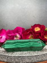 Load image into Gallery viewer, Beautiful Natural Malachite Double Terminator Crystal Point