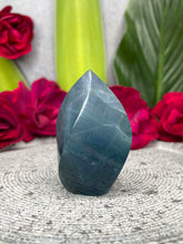 Load image into Gallery viewer, Magnificent Blue Fluorite Crystal Flame Freeform
