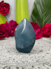 Load image into Gallery viewer, Magnificent Blue Fluorite Crystal Flame Freeform