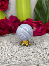 Load image into Gallery viewer, Stunning Blue Lace Agate Crystal Sphere
